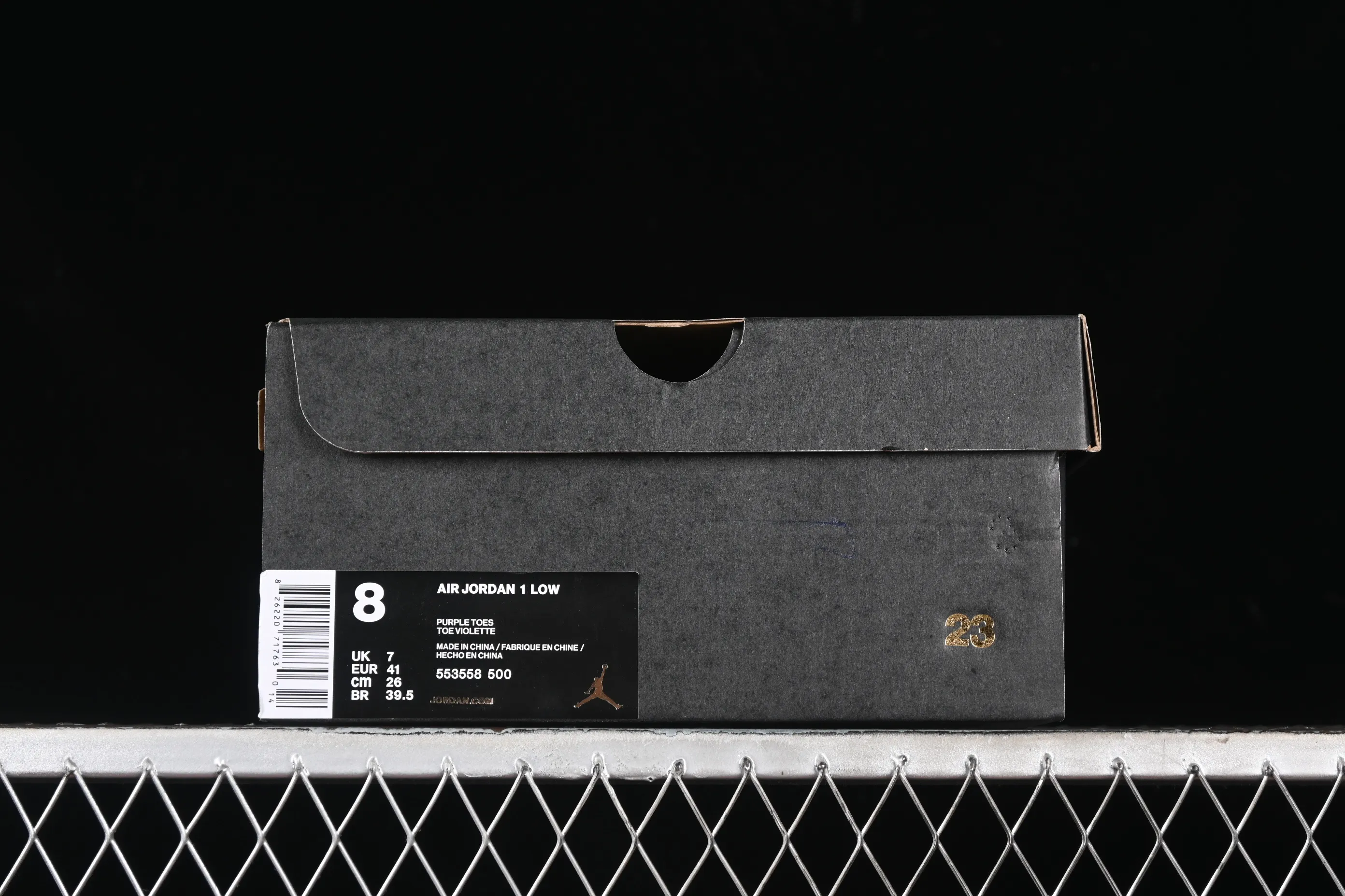 All categories Air Jordan Jordan series basketball shoes Air Jordan 1 Low Air Jordan 1 Low AJ1 Joe 1 grape purple low-top basketball shoes 553558-500